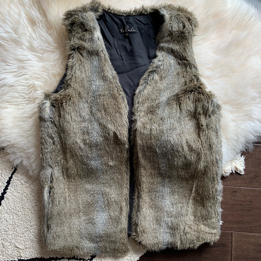 Talula Faux Fur Vest